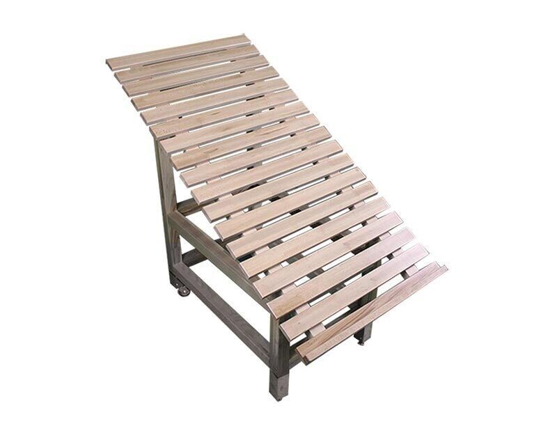 Obst- und Gemüseschräge aus Holz - Image 2