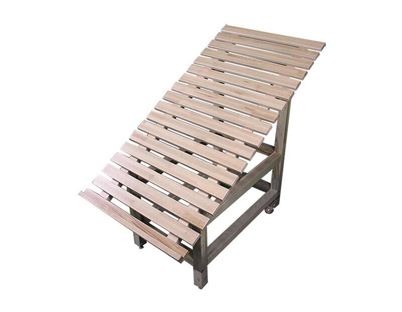 Obst- und Gemüseschräge aus Holz - Image 3